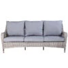 Sofa Pour Patio Parkview Par Allen + Roth, 3 Places, Gris