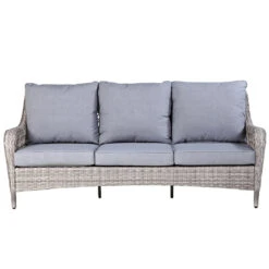 Sofa Pour Patio Parkview Par Allen + Roth, 3 Places, Gris