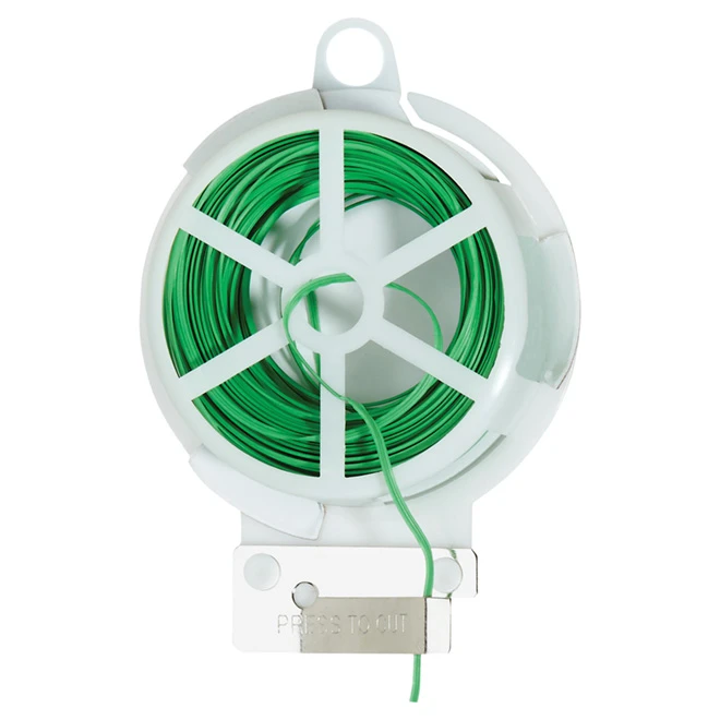 Rouleau D'attache Pour Plante Miracle-Gro, Lien Torsadé, 80 Pi, Vert 3 Rouleau D'attache Pour Plante Miracle-Gro, Lien Torsadé, 80 Pi, Vert