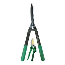 Ensemble D'outils De Jardin Scotts, 2 Pièces, Acier, Vert Et Noir