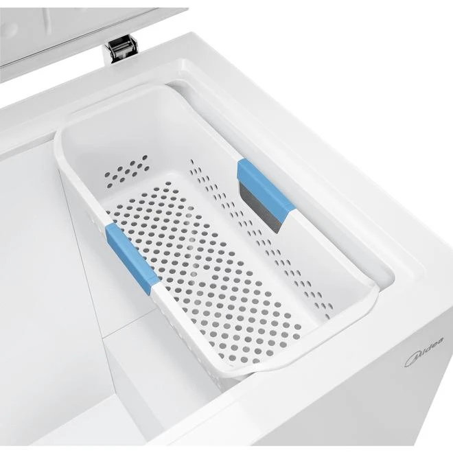 Congélateur Coffre Midea, 38,8 Po, 8,8 Pi³, Blanc 5 Congélateur Coffre Midea, 38,8 Po, 8,8 Pi³, Blanc – Image 3