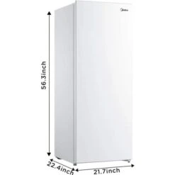 Congélateur Vertical Midea De 7 Pi³ Pour Garage, Blanc -Outsunnies Boutique 21615051d L