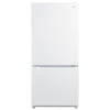 Réfrigérateur à Congélateur Inférieur De 30 Po Par Midea, 18,7 Pi³, Blanc, éclairage DEL -Outsunnies Boutique 21615073 L