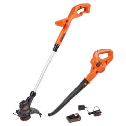Ensemble Coupe-bordure Et Souffleur Sans Fil Black & Decker, Batterie Et Chargeur Inclus, 20 Volts, 30 Watts