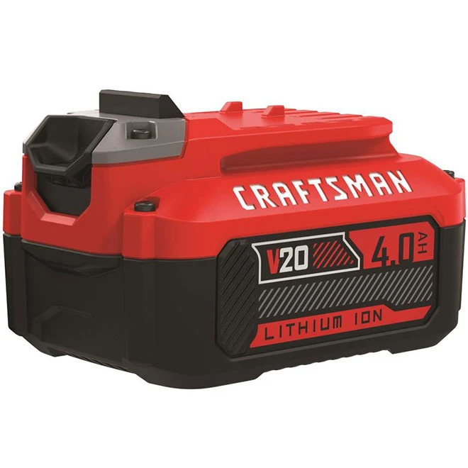 Batterie Craftsman V 20 MAX, 4 Ah, Lithium-ion 3 Batterie Craftsman V 20 MAX, 4 Ah, Lithium-ion