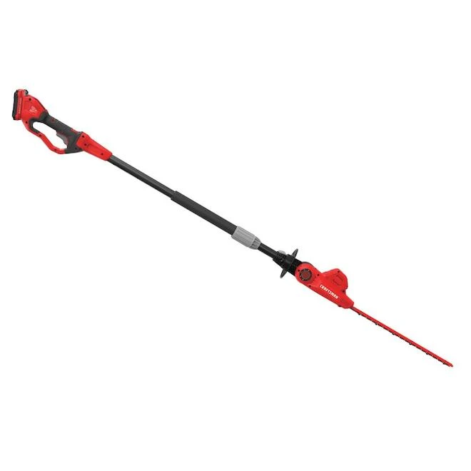 Craftsman Taille-haie à Piles, 20 V, 18'', Tête Pivotante 180°, Rouge 4 Craftsman Taille-haie à Piles, 20 V, 18'', Tête Pivotante 180°, Rouge – Image 2