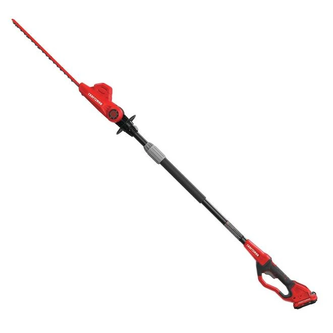 Craftsman Taille-haie à Piles, 20 V, 18'', Tête Pivotante 180°, Rouge 5 Craftsman Taille-haie à Piles, 20 V, 18'', Tête Pivotante 180°, Rouge – Image 3