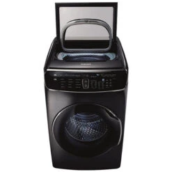 Laveuse électrique à Chargement Frontal Avec FlexWash De Samsung, 6,9 Pi³, Acier Noir -Outsunnies Boutique 22945122b L