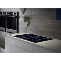 Samsung Surface De Cuisson à Induction, Encastrée, 36", Acier Noir -Outsunnies Boutique 22945175e L
