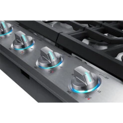 Surface De Cuisson Au Gaz Samsung, 30 Po, 19 000 BTU, Acier Inoxydable -Outsunnies Boutique 22945203c L