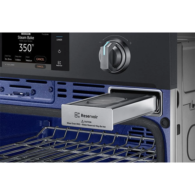 Four Mural Avec Flex Duo(MC) De Samsung, 5,1 Pi³, Acier Inoxydable Noir 7 Four Mural Avec Flex Duo(MC) De Samsung, 5,1 Pi³, Acier Inoxydable Noir – Image 5