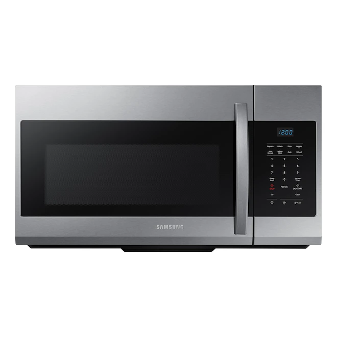 Micro-ondes En Acier Inoxydable Pour Dessus De Cuisinière De Samsung, 1,7 Pi³ 3 Micro-ondes En Acier Inoxydable Pour Dessus De Cuisinière De Samsung, 1,7 Pi³