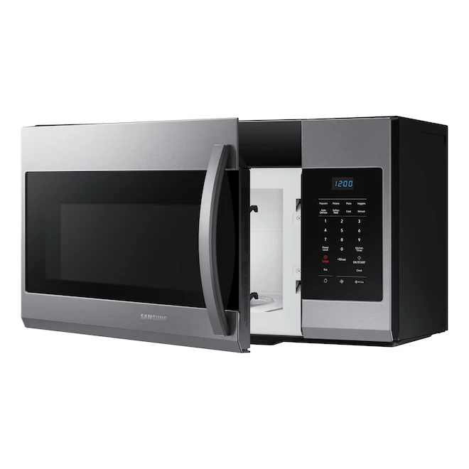 Micro-ondes En Acier Inoxydable Pour Dessus De Cuisinière De Samsung, 1,7 Pi³ 4 Micro-ondes En Acier Inoxydable Pour Dessus De Cuisinière De Samsung, 1,7 Pi³ – Image 2