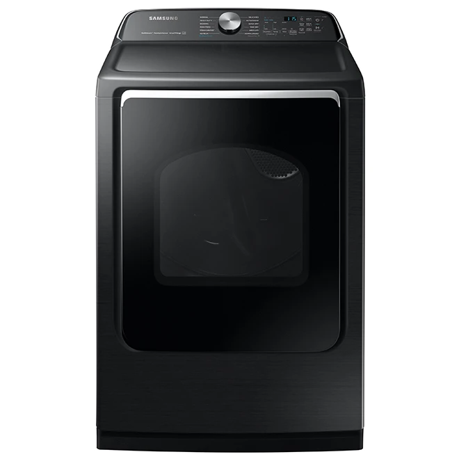 Sécheuse électrique Samsung De 7,4 Pi³ Avec Ventilation à Porte Réversible (inox Noir) Certifiée Energy Star 3 Sécheuse électrique Samsung De 7,4 Pi³ Avec Ventilation à Porte Réversible (inox Noir) Certifiée Energy Star