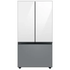 Réfrigérateur Samsung Bespoke, 24 Pi³, 3 Portes, Profondeur De Comptoir (inox Résistant Aux Empreintes)