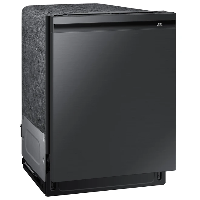 Lave-vaisselle Encastré Samsung De 24 Po, 44 DBA (acier Inoxydable Noir Résistant Aux Empreintes) 4 Lave-vaisselle Encastré Samsung De 24 Po, 44 DBA (acier Inoxydable Noir Résistant Aux Empreintes) – Image 2