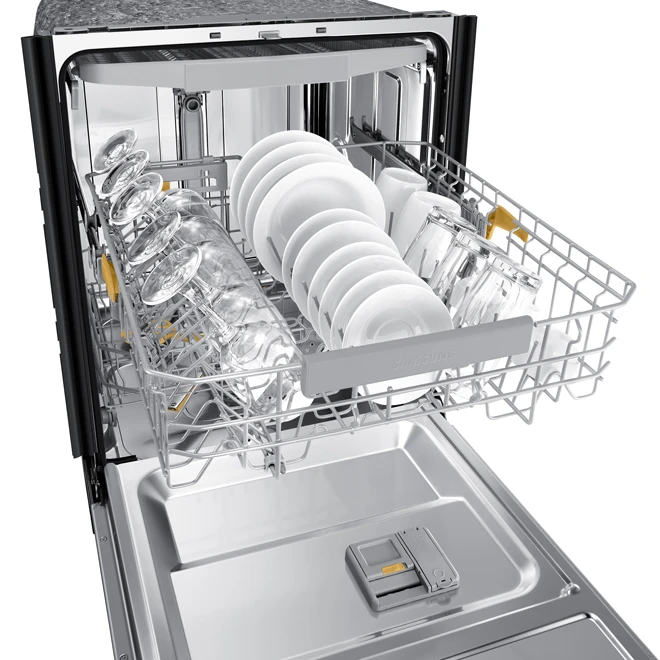Lave-vaisselle Encastré Samsung De 24 Po, 44 DBA (acier Inoxydable Noir Résistant Aux Empreintes) 7 Lave-vaisselle Encastré Samsung De 24 Po, 44 DBA (acier Inoxydable Noir Résistant Aux Empreintes) – Image 5