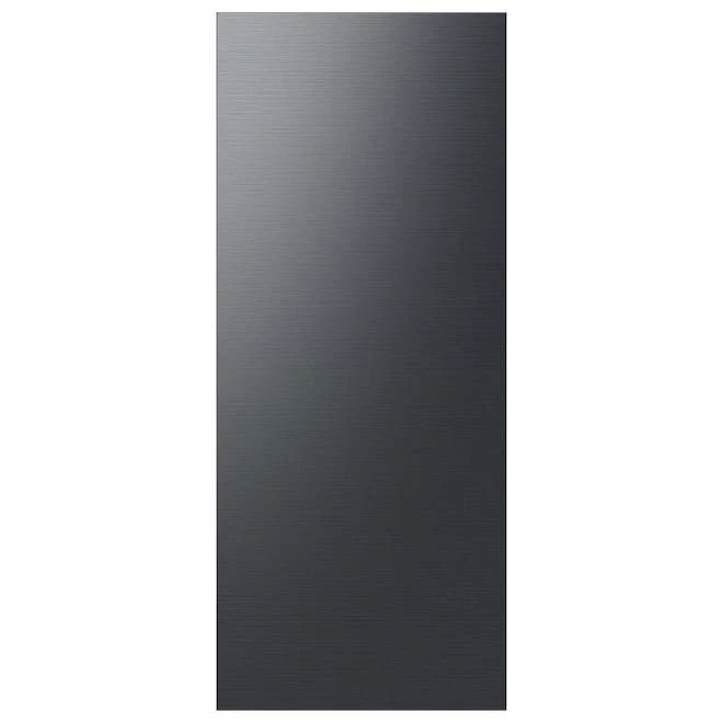 Panneau Supérieur Pour Réfrigérateur à 3 Portes Bespoke Par Samsung, Acier Inoxydable, Noir Mat 3 Panneau Supérieur Pour Réfrigérateur à 3 Portes Bespoke Par Samsung, Acier Inoxydable, Noir Mat