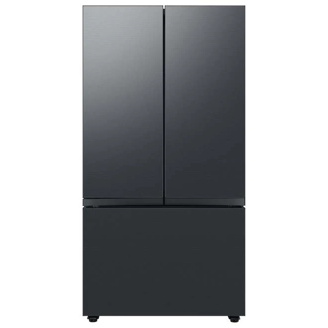 Panneau Supérieur Pour Réfrigérateur à 3 Portes Bespoke Par Samsung, Acier Inoxydable, Noir Mat 5 Panneau Supérieur Pour Réfrigérateur à 3 Portes Bespoke Par Samsung, Acier Inoxydable, Noir Mat – Image 3