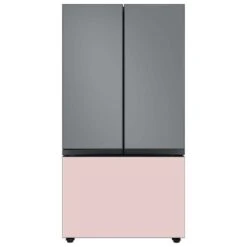 Panneau De Tiroir Congélateur Pour Réfrigérateur 3 Portes Bespoke De Samsung, Verre, Gris Mat, 17,63 X 42,13 X 0,75 Po 10 Panneau De Tiroir Congélateur Pour Réfrigérateur 3 Portes Bespoke De Samsung, Verre, Gris Mat, 17,63 X 42,13 X 0,75 Po -Outsunnies Boutique 22945456d L