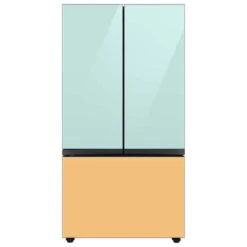 Panneau De Tiroir Congélateur De Réfrigérateur 3 Portes Bespoke De Samsung, Verre, Jaune Soleil Levant, 35,63 X 23,5 Po 10 Panneau De Tiroir Congélateur De Réfrigérateur 3 Portes Bespoke De Samsung, Verre, Jaune Soleil Levant, 35,63 X 23,5 Po -Outsunnies Boutique 22945458d L