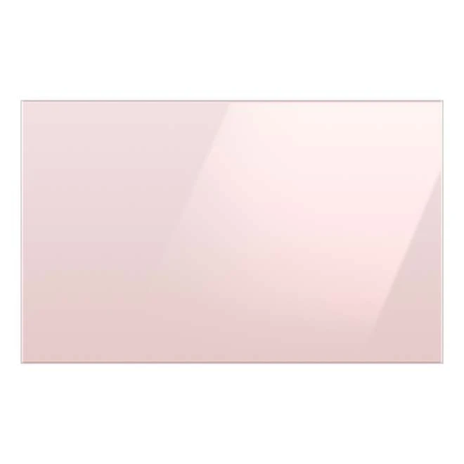 Panneau De Tiroir Congélateur Pour Réfrigérateur à 4 Portes Bespoke Par Samsung, Verre, Rose, 35,63 X 22,25 X 1,25 Po 3 Panneau De Tiroir Congélateur Pour Réfrigérateur à 4 Portes Bespoke Par Samsung, Verre, Rose, 35,63 X 22,25 X 1,25 Po