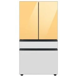 Panneau Supérieur Pour Réfrigérateur 4 Portes Bespoke De Samsung, Verre, Jaune Soleil Levant, 17,63 X 35,5 X 0,75 Po 9 Panneau Supérieur Pour Réfrigérateur 4 Portes Bespoke De Samsung, Verre, Jaune Soleil Levant, 17,63 X 35,5 X 0,75 Po -Outsunnies Boutique 22945467c L