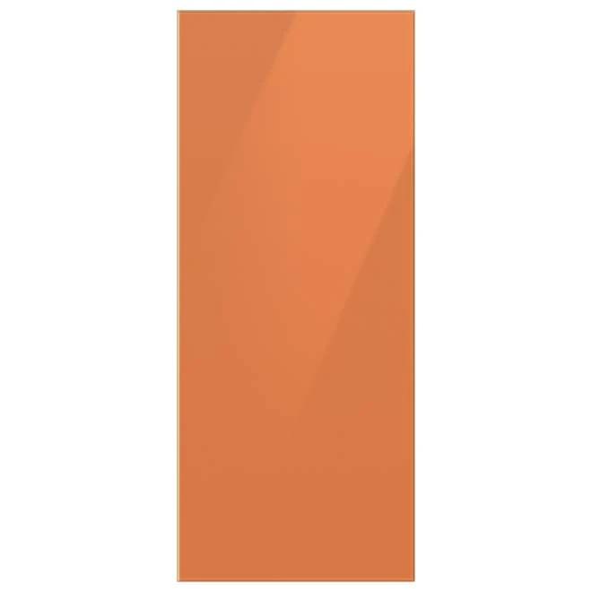 Panneau Supérieur Pour Réfrigérateur à 3 Portes Bespoke Par Samsung, Verre, Clémentine 3 Panneau Supérieur Pour Réfrigérateur à 3 Portes Bespoke Par Samsung, Verre, Clémentine