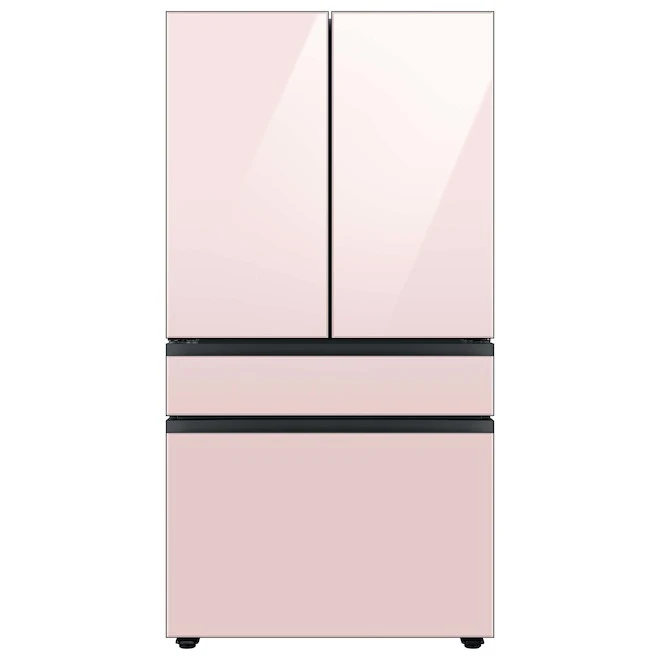 Panneau Supérieur Pour Réfrigérateur à 4 Portes Bespoke Par Samsung, Verre, Rose 4 Panneau Supérieur Pour Réfrigérateur à 4 Portes Bespoke Par Samsung, Verre, Rose – Image 2