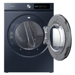 Sécheuse électrique 7,5 Pi³ Bespoke De Samsung, Porte Battante Réversible, Superposable, Bleu Marine -Outsunnies Boutique 22945535c L