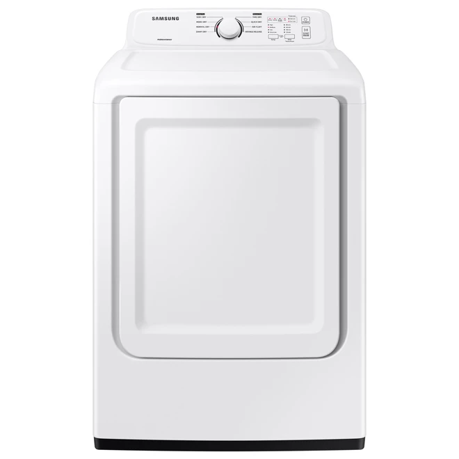 Sécheuse électrique à Capteur Samsung, 7,2 Pi³, Blanche 3 Sécheuse électrique à Capteur Samsung, 7,2 Pi³, Blanche