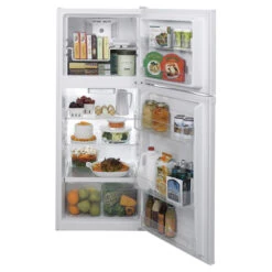 Réfrigérateur à Congélateur En Haut GE Format Appartement Avec 2 Bacs à Légumes, 24 Po, 11,55 Pi³, Blanc -Outsunnies Boutique 23085095d L