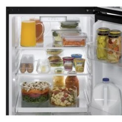 Réfrigérateur à Congélateur En Haut GE Avec éclairage Intérieur DEL Et Fonction Dégivrage, 24 Po, 11,6 Pi³, Noir -Outsunnies Boutique 23085097e L