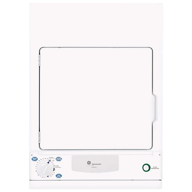 Sécheuse électrique Compacte, 3,6 Pi³, Blanc 3 Sécheuse électrique Compacte, 3,6 Pi³, Blanc