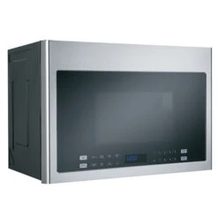 Four à Micro-ondes à DEL Avec Hotte Intégrée Haier De GE, 1000 W, 1,4 Pi³, Acier Inoxydable