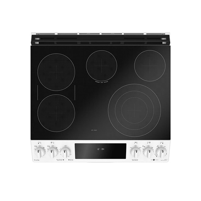 Profile Cuisinière à Convection électrique Encastrée GE, Grilles Ajustables, Autonettoyant, Technologie Android, 6,3 Pi³ 5 Profile Cuisinière à Convection électrique Encastrée GE, Grilles Ajustables, Autonettoyant, Technologie Android, 6,3 Pi³ – Image 3
