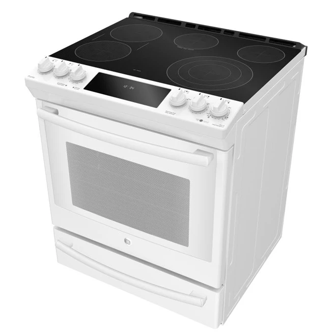 Profile Cuisinière à Convection électrique Encastrée GE, Grilles Ajustables, Autonettoyant, Technologie Android, 6,3 Pi³ 7 Profile Cuisinière à Convection électrique Encastrée GE, Grilles Ajustables, Autonettoyant, Technologie Android, 6,3 Pi³ – Image 5