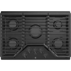Surface De Cuisson Au Gaz GE, 5 Brûleurs, 30 Po, 15 000 BTU, Noir