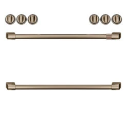 Boutons Et Poignées, Cuisinière GE Café(MD), Bronze Brossé