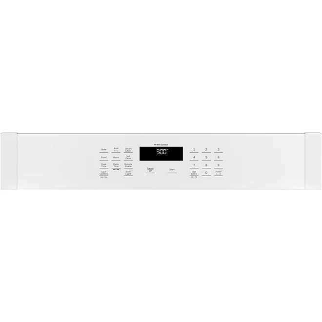 Four Mural électrique GE Autonettoyant, 30po, 5,0 Pi³, Blanc 6 Four Mural électrique GE Autonettoyant, 30po, 5,0 Pi³, Blanc – Image 4