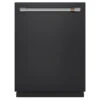 Lave-vaisselle Encastré Café, 24 Po, 16 Couverts, Noir Mat, Intérieur En Acier Inoxydable, 3 Paniers, Commandes Cachées -Outsunnies Boutique 23085599 L