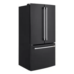 Réfrigérateur Café, Portes Françaises, 18,6 Pi³, Noir Mat, Energy Star -Outsunnies Boutique 23085612d L