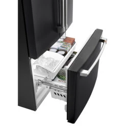 Réfrigérateur Café, Portes Françaises, 18,6 Pi³, Noir Mat, Energy Star -Outsunnies Boutique 23085612e L