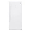 Congélateur Vertical GE Appliances Sans Givre, 14,1 Pi³, Blanc