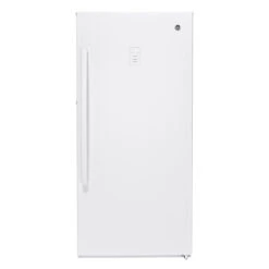 Congélateur Vertical GE Appliances Sans Givre, 14,1 Pi³, Blanc