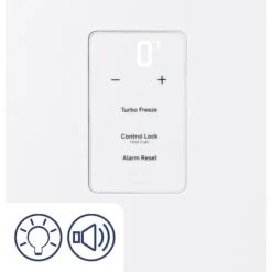 Congélateur Vertical GE Blanc Sans Givre De 21,3 Pi³ Avec 3 Paniers Coulissants -Outsunnies Boutique 23085648e L