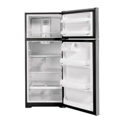 Réfrigérateur à Congélateur Supérieur GE, 16,6 Pi³, Acier Inoxydable -Outsunnies Boutique 23085673c L