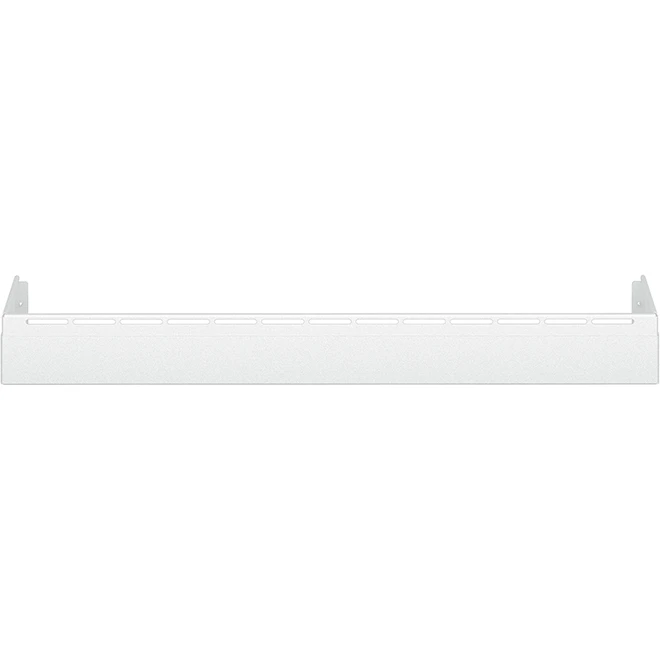 Coup De Pied Pour Cuisinière, Café, Métal, 36'', Blanc Mat 3 Coup De Pied Pour Cuisinière, Café, Métal, 36'', Blanc Mat