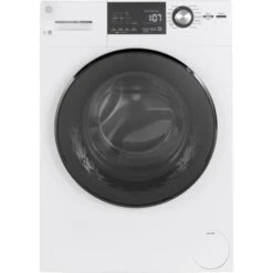 Laveuse à Chargement Frontal GE Appliances Haute Performance, 24 Po, 2,8 Pi³, Blanc