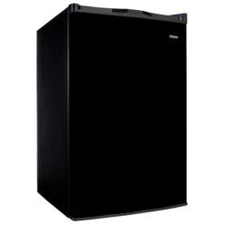 Réfrigérateur Compact Haier Avec Tablettes En Verre, 4,5 Pi³, Noir